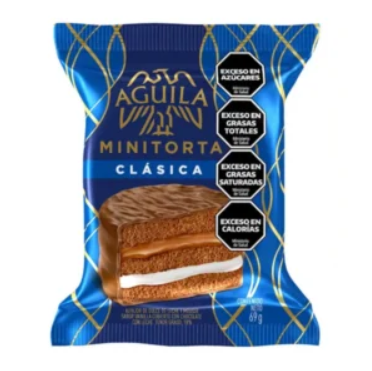 ALFAJOR AGUILA MINITORTA CLASICA 72 GRS