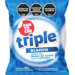 ALF. FANTOCHE BLANCO X 3 85G