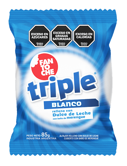 ALF. FANTOCHE BLANCO X 3 85G
